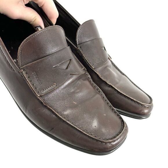 Prada Vintage Brown Leather - Picture 5 of 11